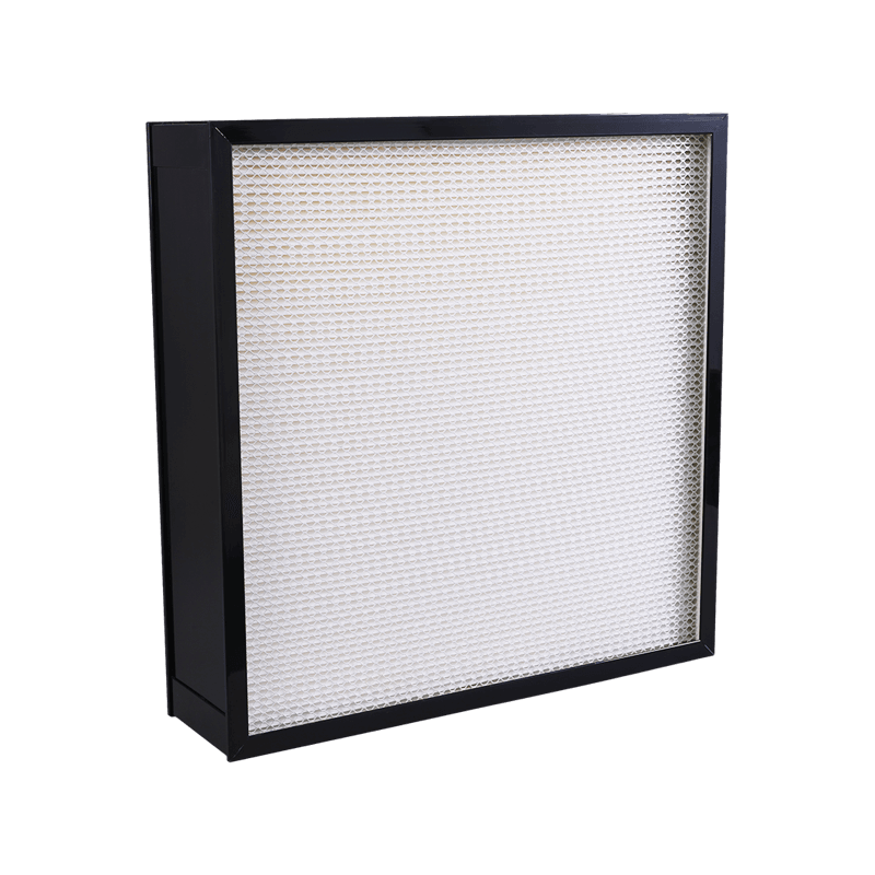 Filtro de aire de alta eficiencia con marco de PVC plisado